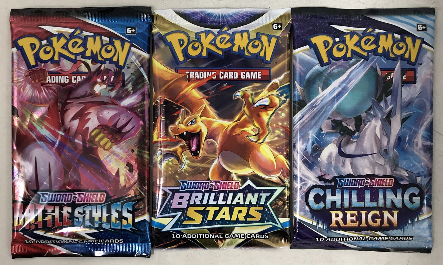 Pack of 3 Random Booster Cards