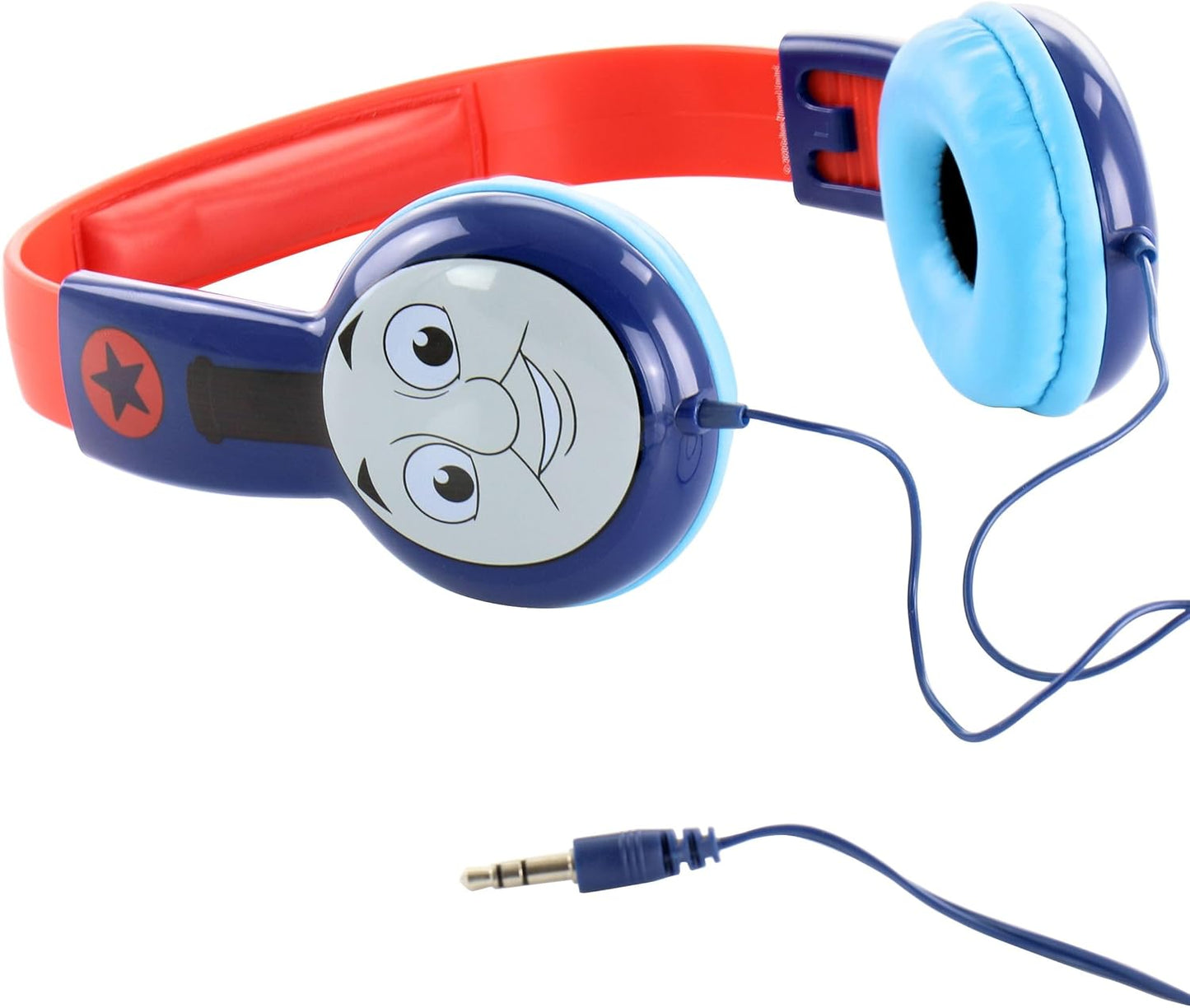 Thomas and Friends Kids Safe over the Ear Headphones HP2-03085 | Kids Headphones, Volume Limiter for Developing Ears, 3.5MM Stereo Jack, Recommended for Ages 3-9, by  Thomas and Friends - Blue