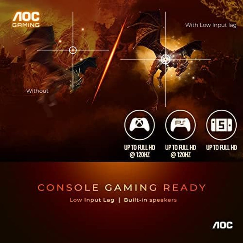 C27G2Z 27" Curved Frameless Ultra-Fast Gaming Monitor, FHD 1080P, 0.5Ms 240Hz, Freesync, HDMI/DP/VGA, Height Adjustable, 3-Year Zero Dead Pixel Guarantee, Black, 27" FHD Curved