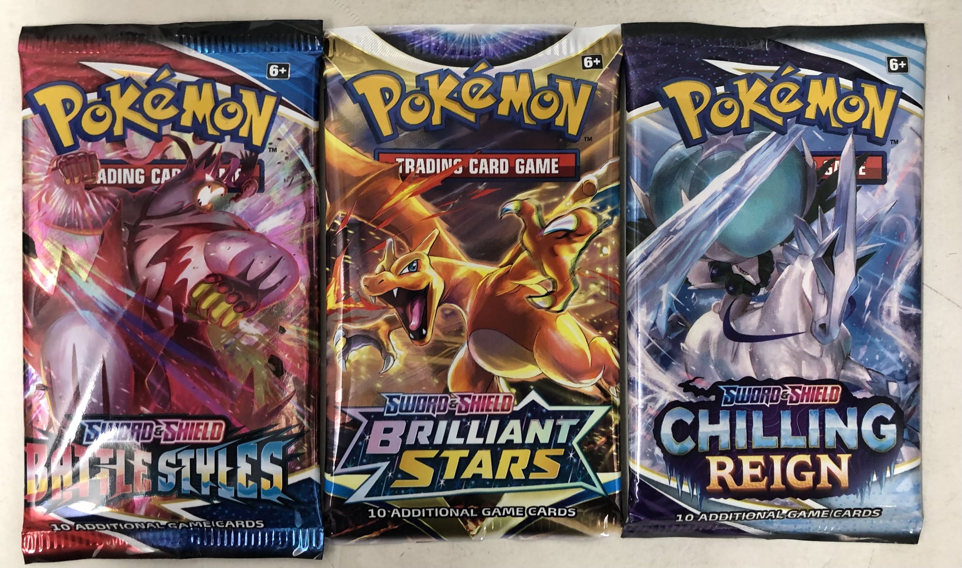 Pack of 3 Random Booster Cards